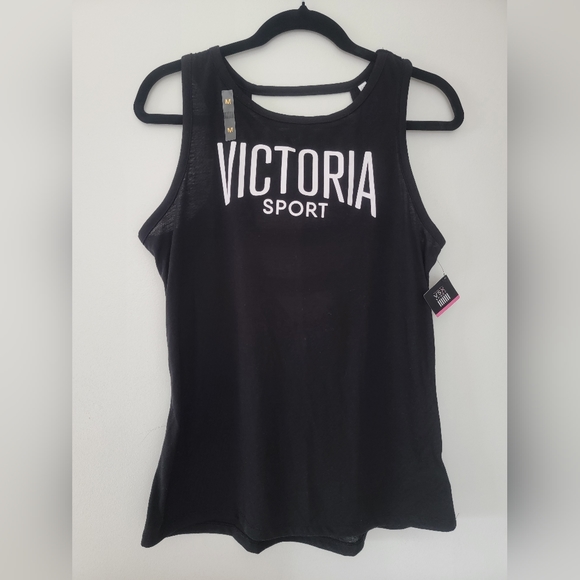 NWT Victoria's Secret Sport Tank with banded open-back - Medium - Picture 1 of 8